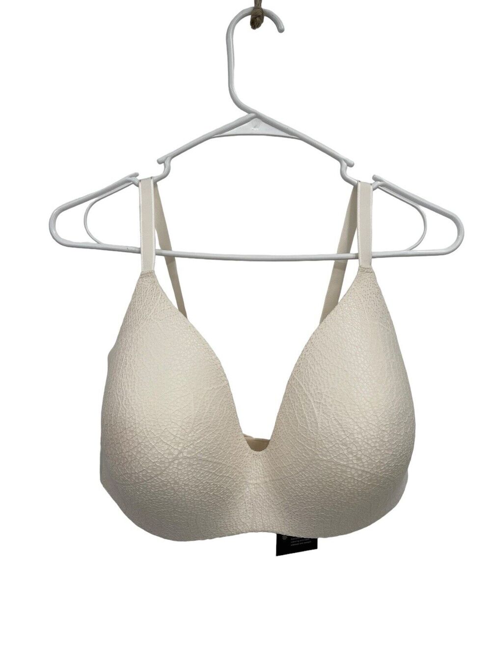 NWT Knix Lace WingWoman Contour Bra Cloud Wireless Plunge Size 8